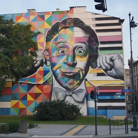 N23 Dwupoziomowy Centrum Wi-fi Klimatyzacja Apartment