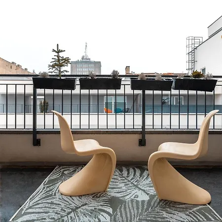 Dwupoziomowy N23 Centrum Parking Gratis Klimatyzacja Piotrkowska I Dworzec Fabryczna 500m Appartement Łódź