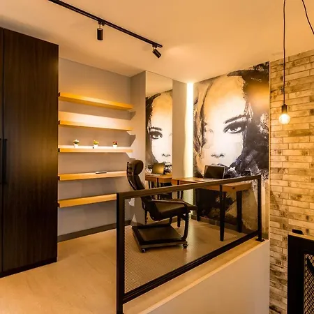 N23 Z Antresola Centrum Wi-fi Klimatyzacja דירה *