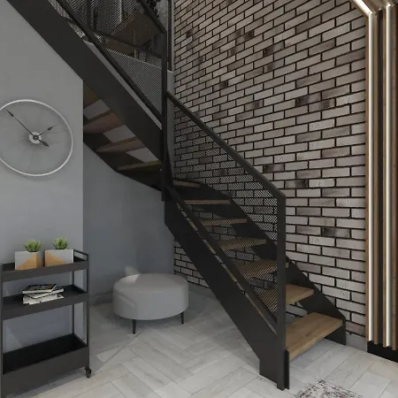 N23 Dwupoziomowy Centrum Wi-fi Klimatyzacja Apartment Lodz (Lodz)