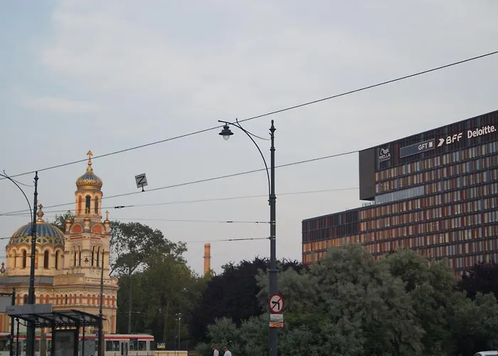 Dwupoziomowy Apartament N23 Centrum Parking Gratis Klimatyzacja Piotrkowska I Dworzec Fabryczna 500M وودج