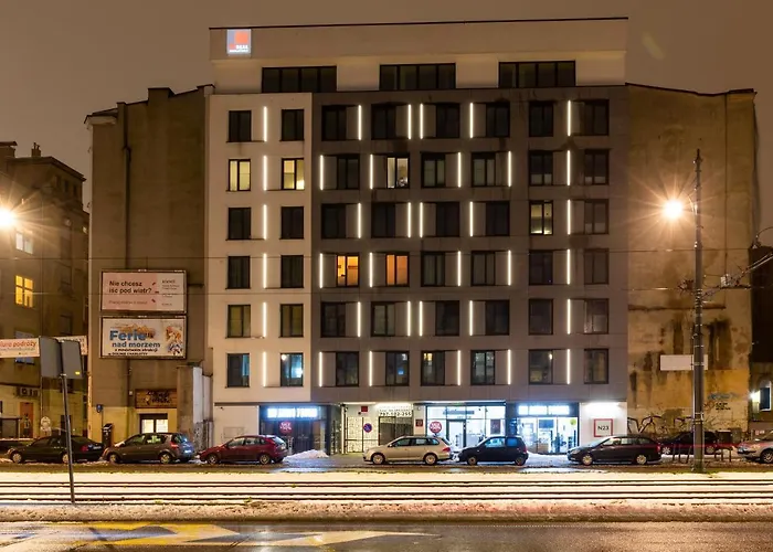 Lägenhet Dwupoziomowy N23 Centrum Parking Gratis Klimatyzacja Piotrkowska I Dworzec Fabryczna 500m *