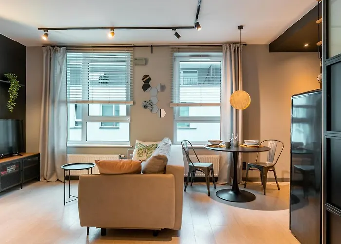 Dwupoziomowy Apartament N23 Centrum Parking Gratis Klimatyzacja Piotrkowska I Dworzec Fabryczna 500M * وودج