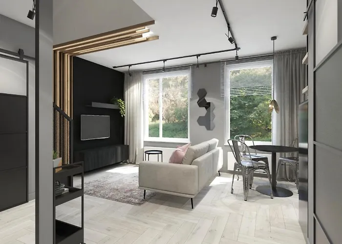 شقة Dwupoziomowy Apartament N23 Centrum Parking Gratis Klimatyzacja Piotrkowska I Dworzec Fabryczna 500M وودج